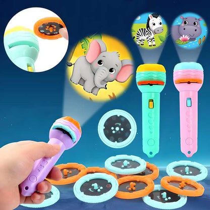 Slide Flashlight Torch Education Learning Kids Toy doorbey india