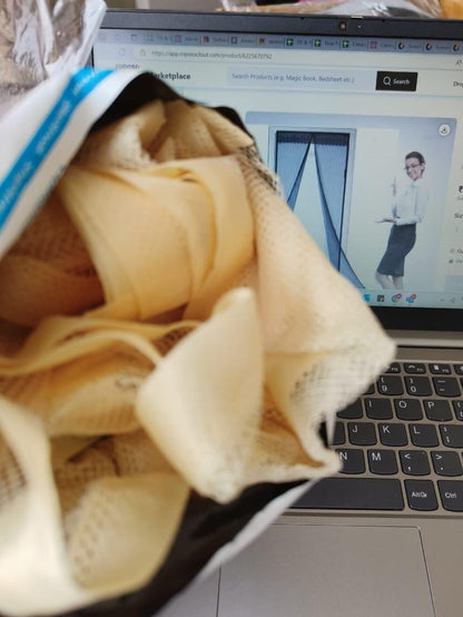 Mesh Screen Net Home Magnetic Foldable Anti Mosquito Door Curtains - doorbey india