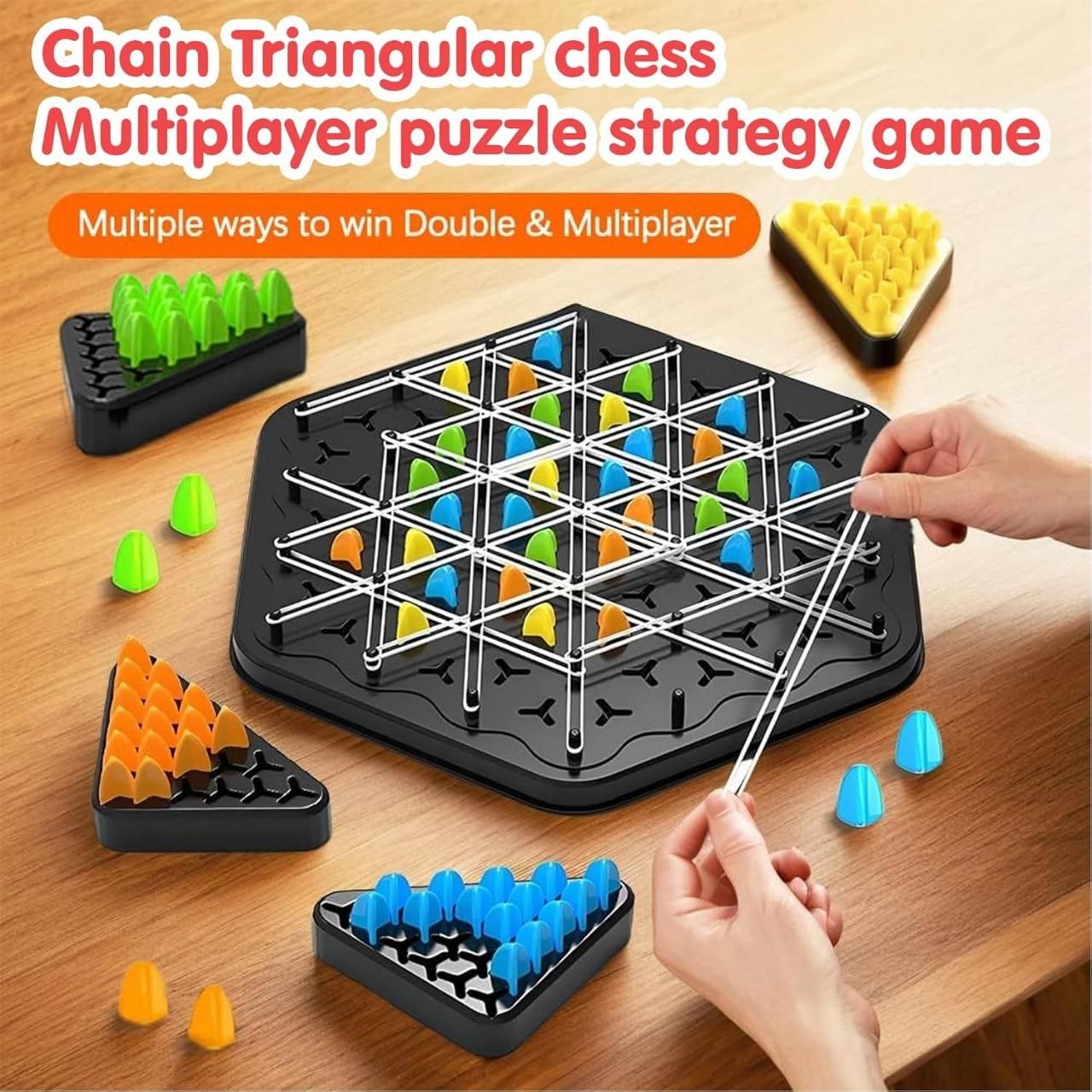 Chain Triangle Chess Game doorbey india