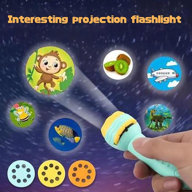 Slide Flashlight Torch Education Learning Kids Toy doorbey india