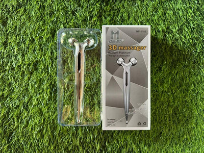 Mini Long 3D Shape 360 Rotate Face Massage Roller - doorbey india