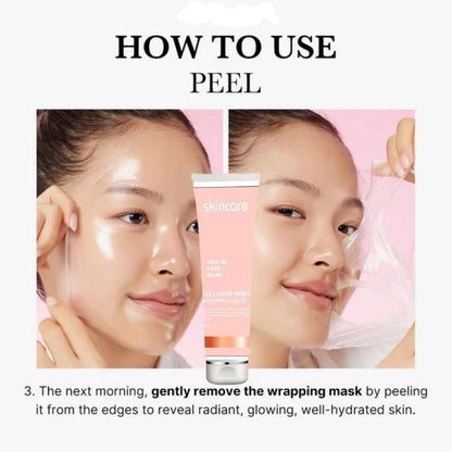 Collagen Night Wrapping Peel Off Mask Pack of 1 doorbey india