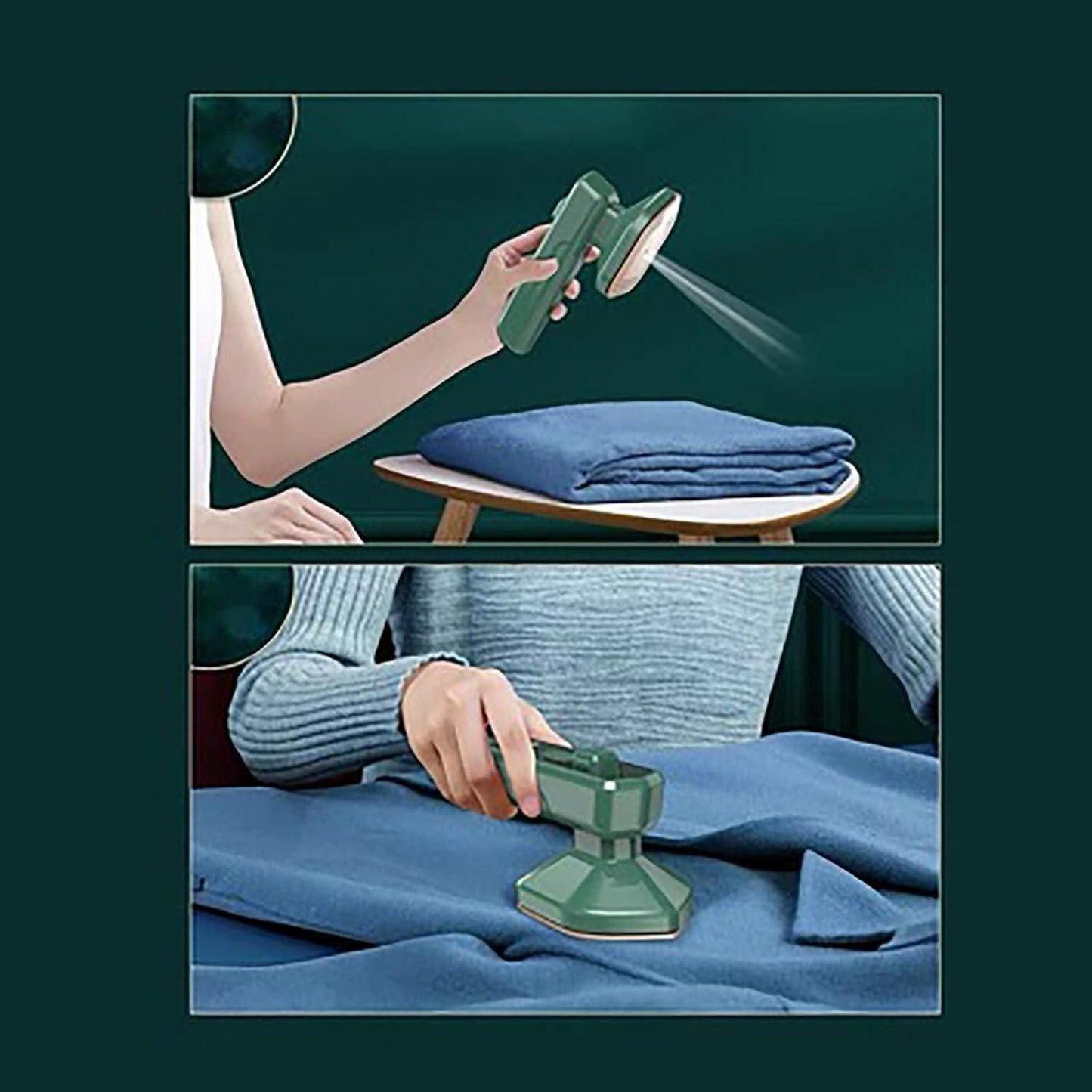 Iron-Travel Steamer Iron for Clothes , Portable Handheld Iron - doorbey india