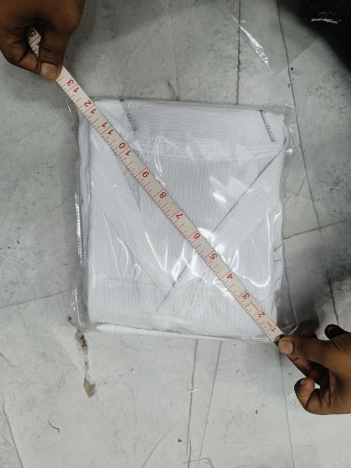 Men's Crinkled Co-Ord Set White - doorbey india