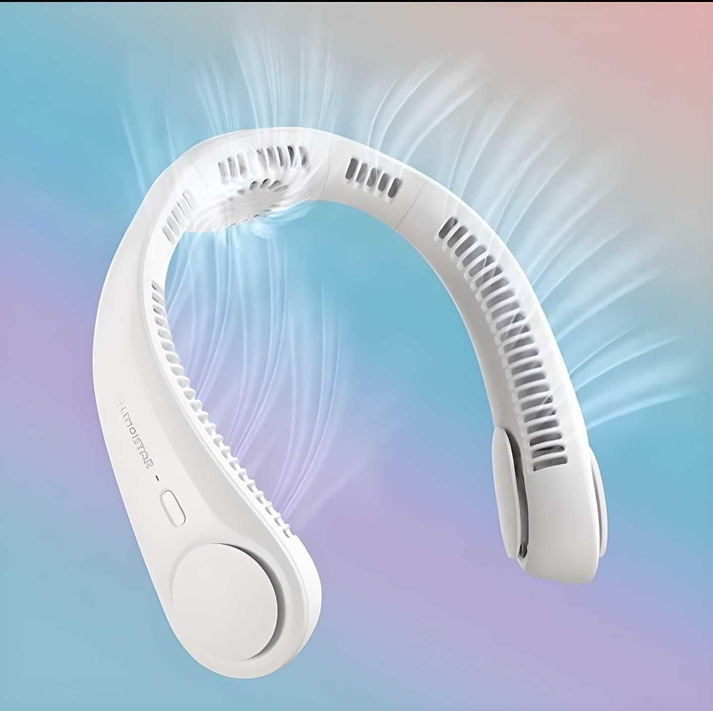 Portable Bladeless Hanging Rechargeable Neck Fan isdi90-m1